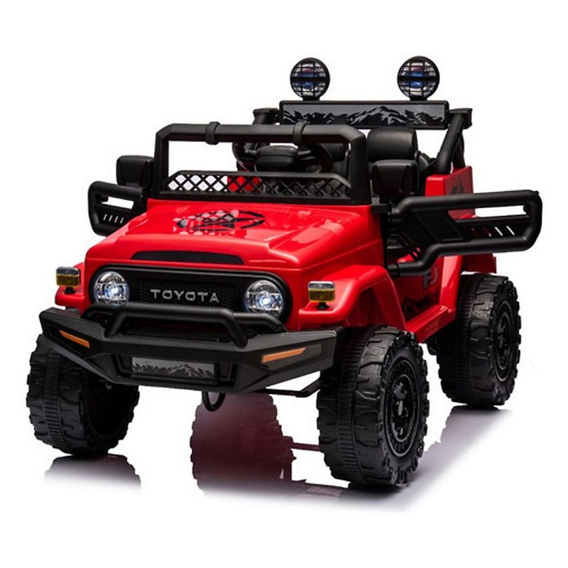 KIDSCOOL - JEEP TOYOTA A BATERÍA FJ CRUISER ROJO - BJJA2099-RJ