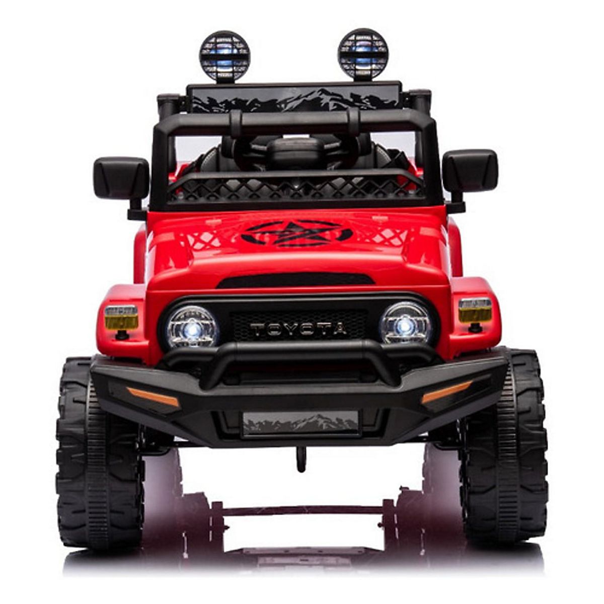 KIDSCOOL - Jeep Toyota Fj Cruiser Rojo 12V