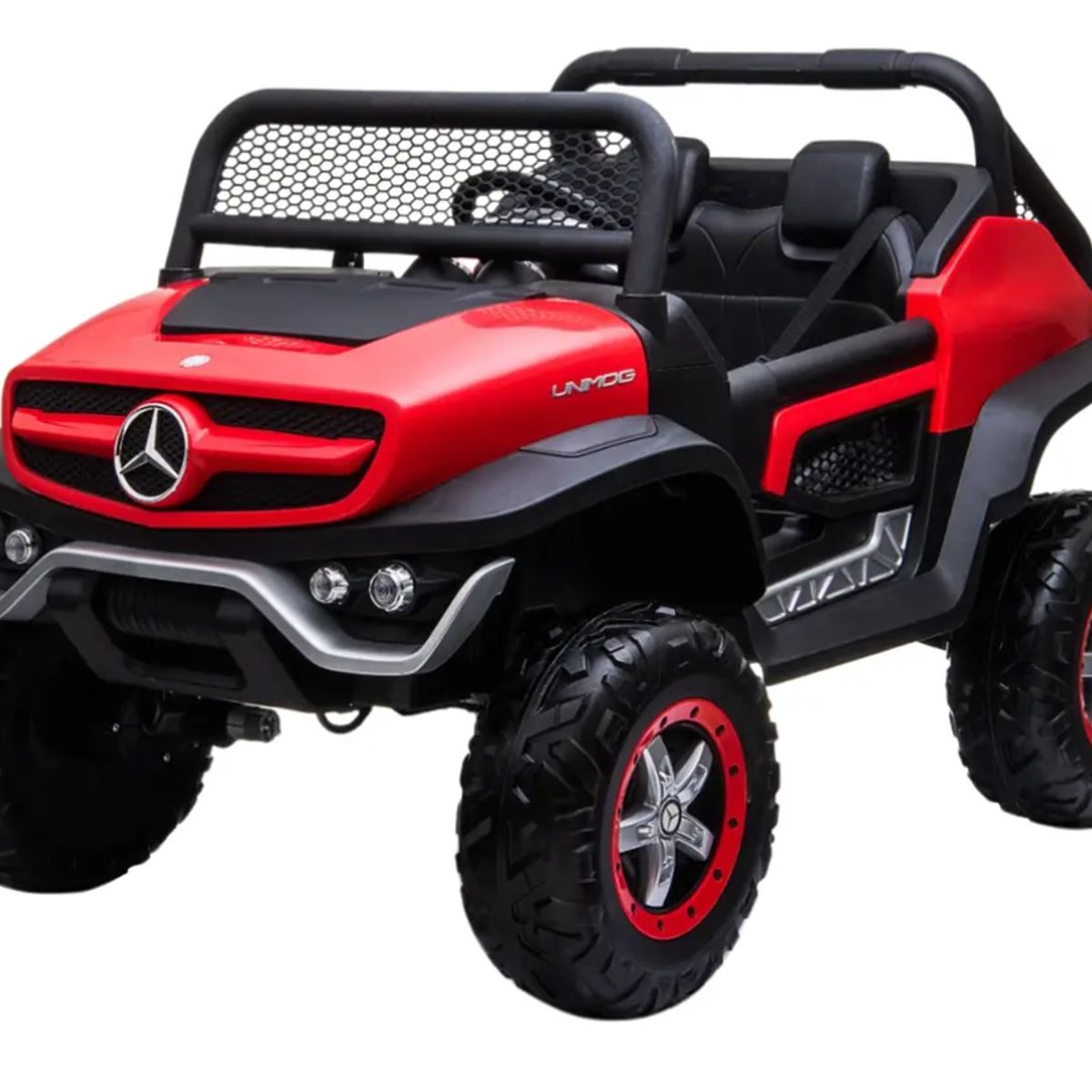KIDSCOOL - Unimog Mercedes Benz 4 Motores Rojo