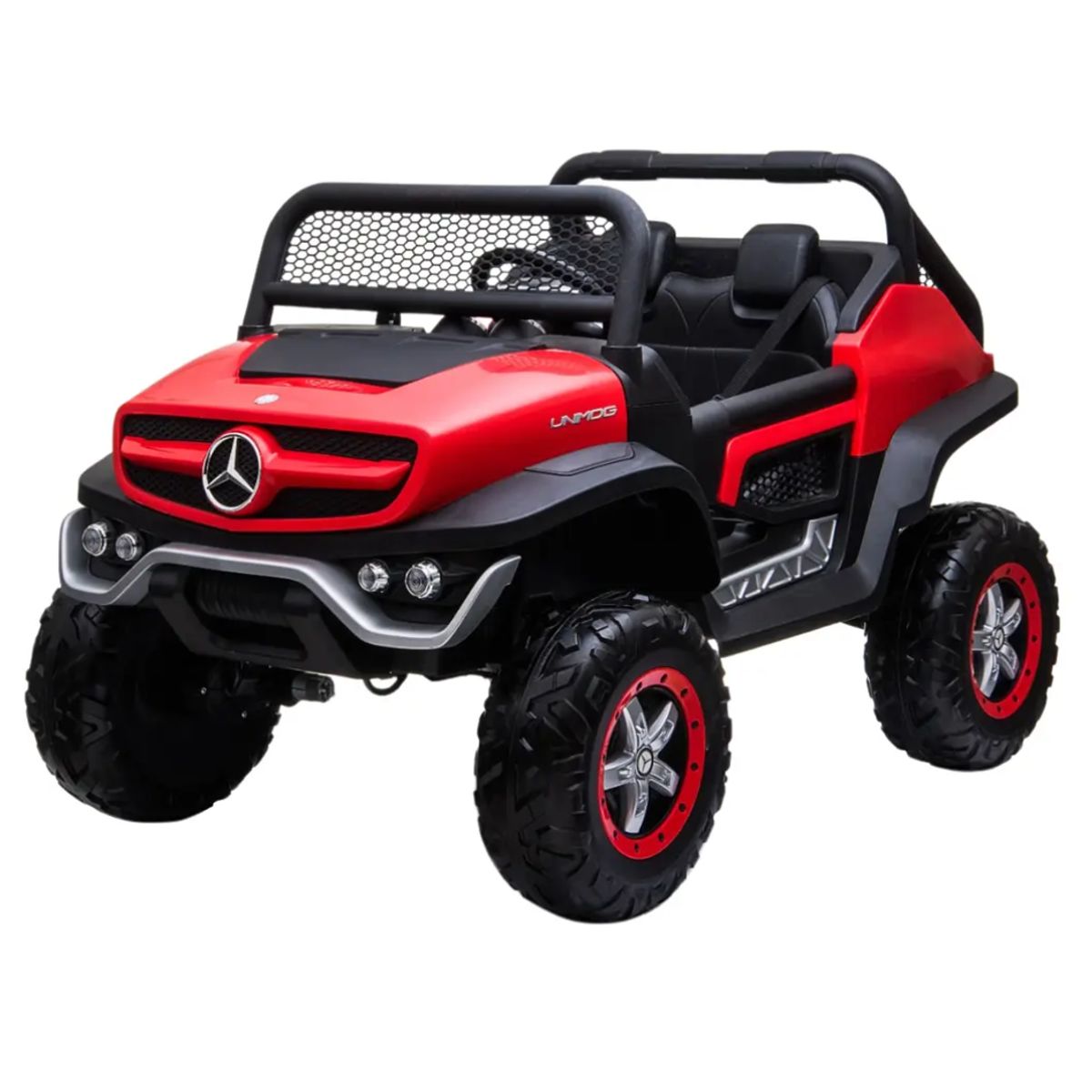 KIDSCOOL - Unimog Mercedes Benz 4 Motores Rojo