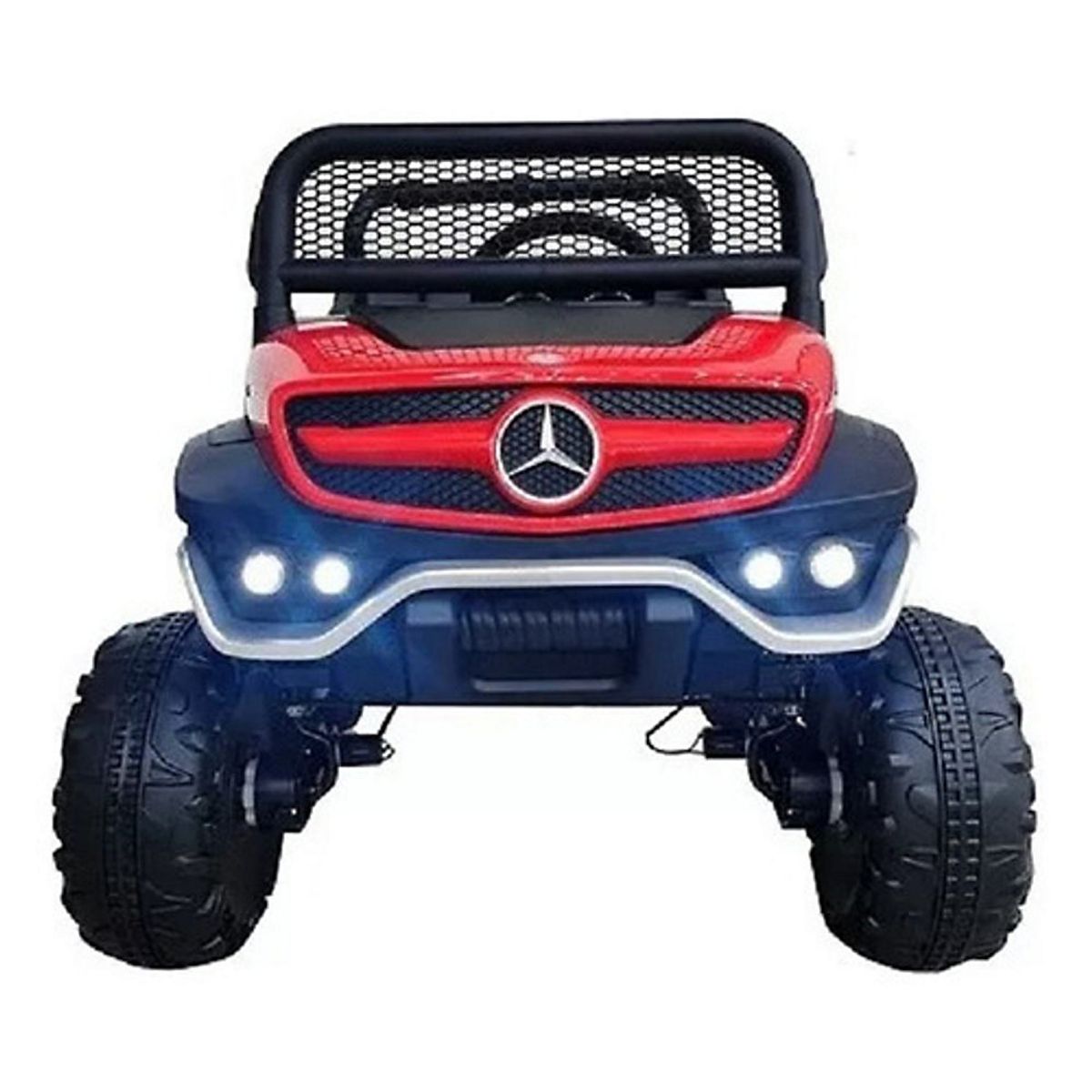KIDSCOOL - Unimog Mercedes Benz 4 Motores Rojo