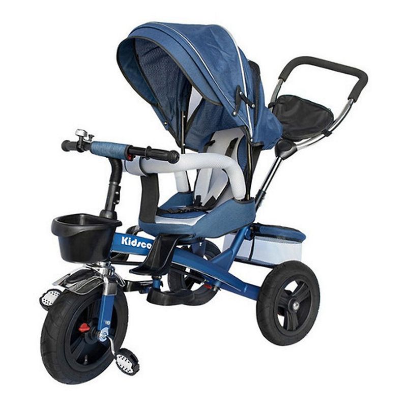 KIDSCOOL - TRICICLO MULTIFUNCIONAL KIDSCOOL URBAN 360 AZUL - HD-29-AZ