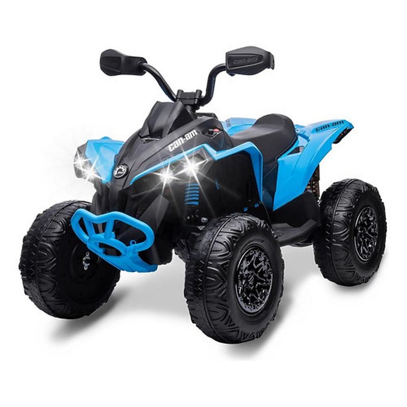KIDSCOOL - CUATRIMOTO A BATERIA ATV CAN AM RENEGADE AZUL - BJDK002-AZ