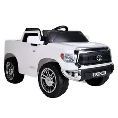 KIDSCOOL - AUTO TOYOTA TUNDRA CON LICENCIA 12V BLANCO - 8010259-2R-BL