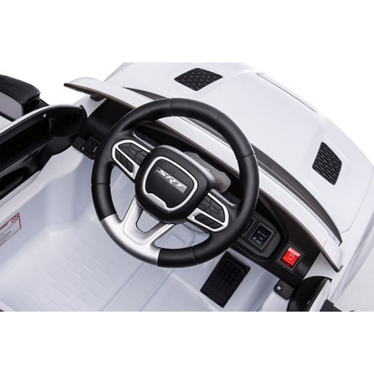 KIDSCOOL - Auto A Bateria Dodge Charger SRT Blanco