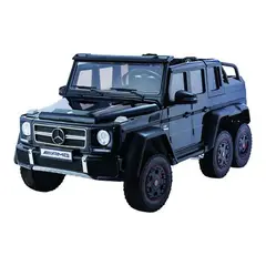 KIDSCOOL - AUTO A BATERIA MERCEDES G63 6X6 LICENCIA NEGRO