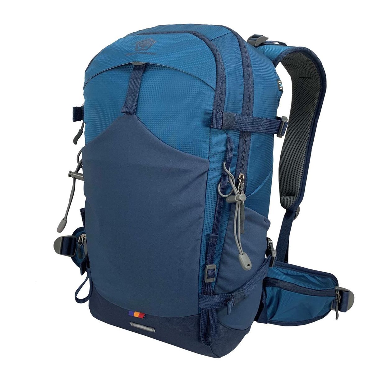 PENTAGON - Mochila Trekking Outdoor Camping Pentagon 30 lt Impermeable - Azul