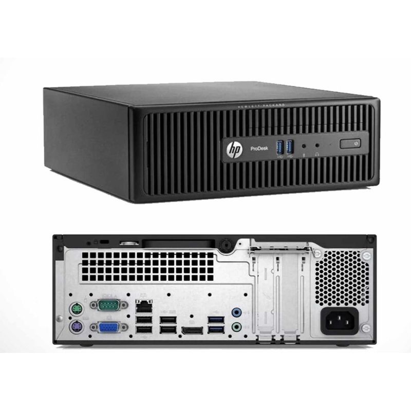 HP - Pc Hp Prodesk 400 G3 I3-6100 / RAM 8GB / 256 GB SSD / REACONDICIONADO GRADO A
