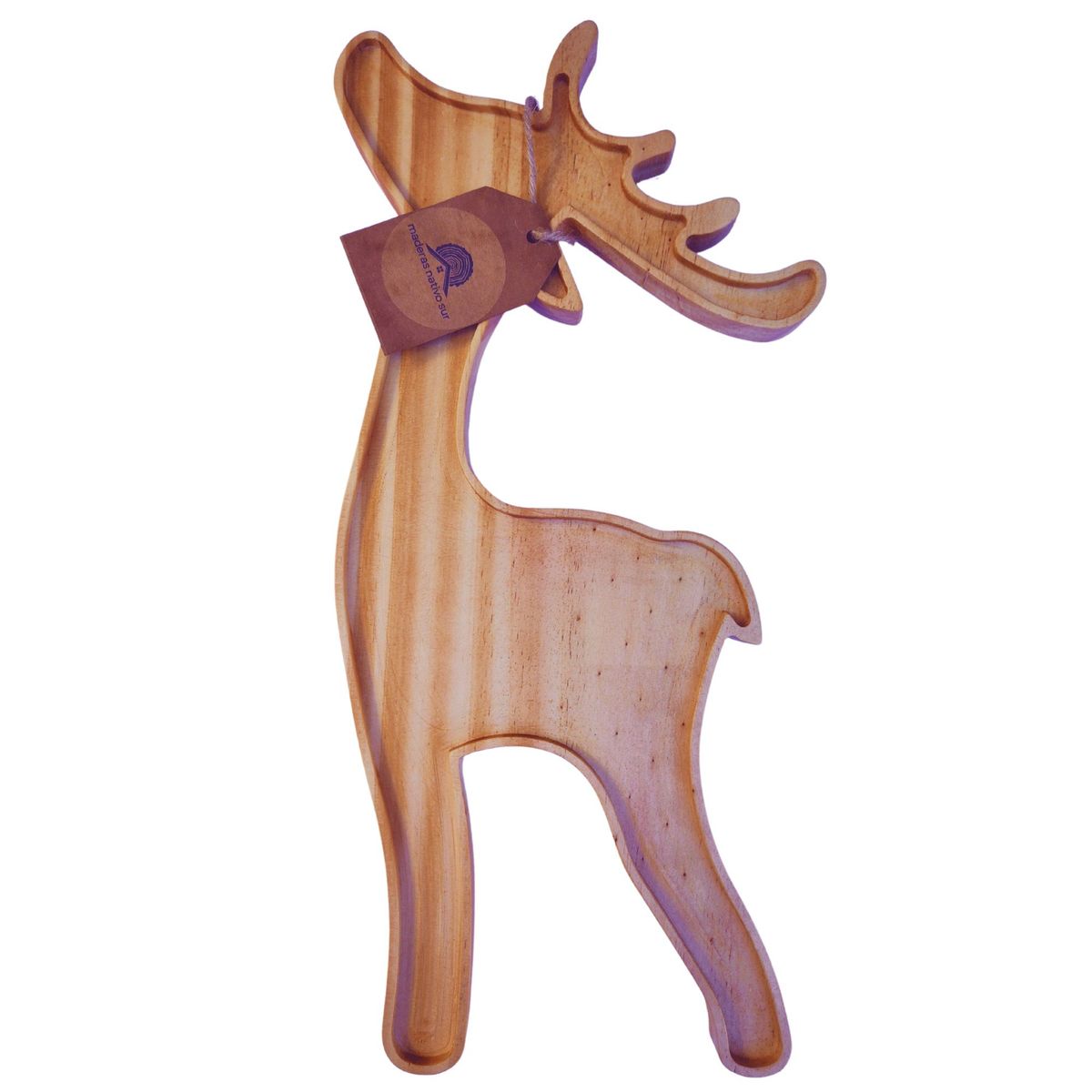 GENERICO - Tabla Picoteo  Reno 44x20x19 cm