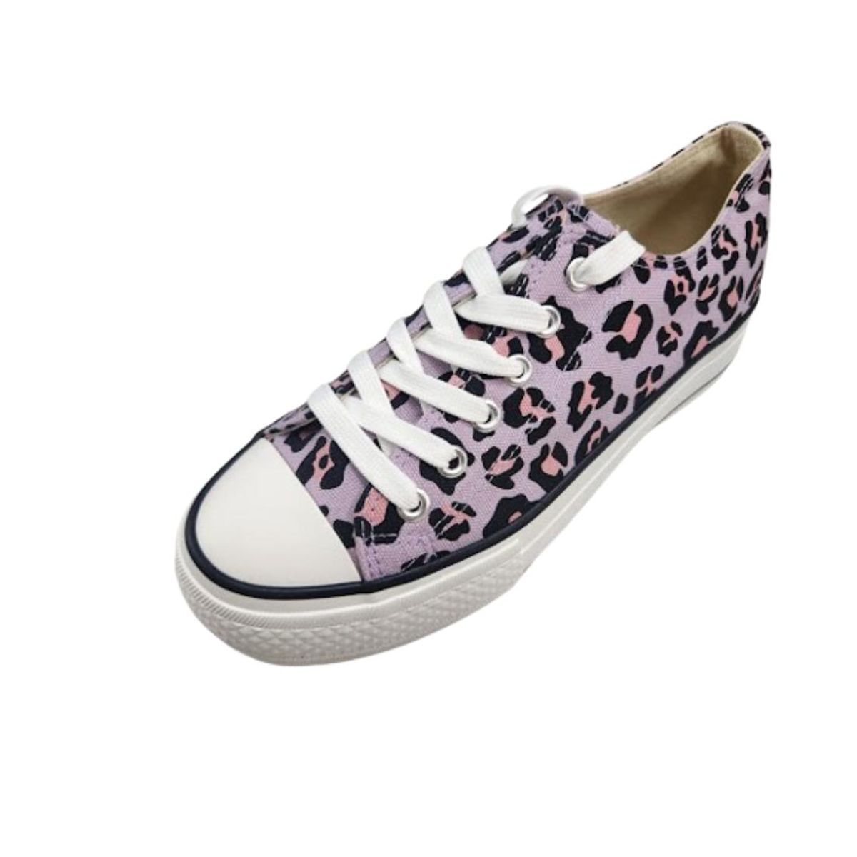 VINNYS OUTLET - Zapatilla Lona Morado Mujer