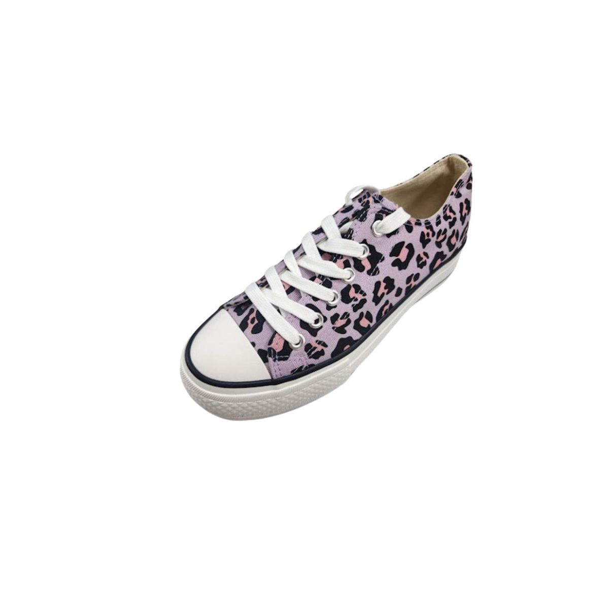 VINNYS OUTLET - Zapatilla Lona Morado Mujer
