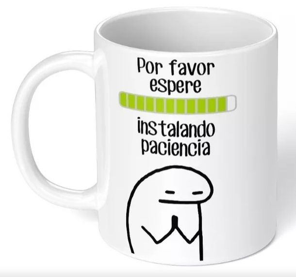 CREANGO Taza Meme Flork - Instalando Paciencia | Falabella Chile