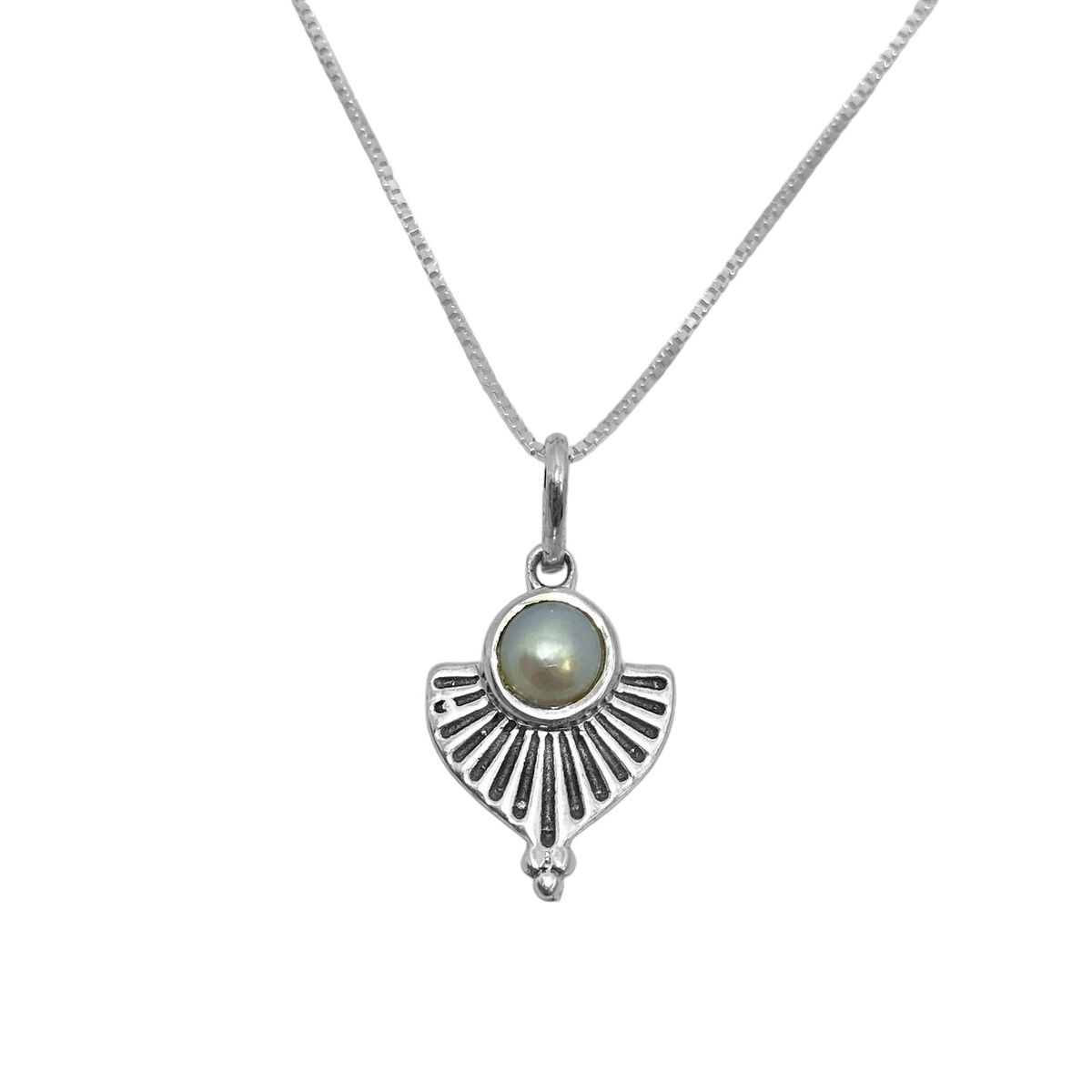 COGGIOLA - Collar Hari Piedras Naturales Plata Fina 925