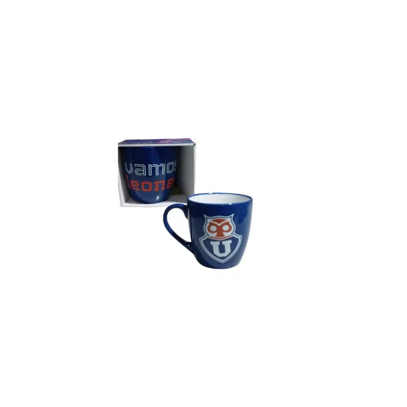 GENERICO - Tazón Clasico Taza U De Chile Fanaticos Futbol 880ml