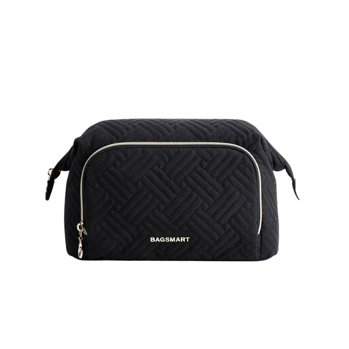 BAGSMART - Bagsmart Cosmetiquero Tejido de Viaje Negro