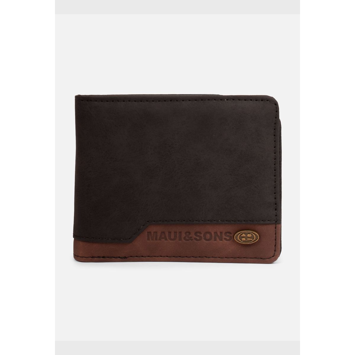 MAUI AND SONS - Billetera retro  Negro Hombre Maui And Sons