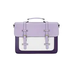 ECOSUSI - Mochila y Maletín Vintage Sombre Notebook 15.6 pulg - Morado