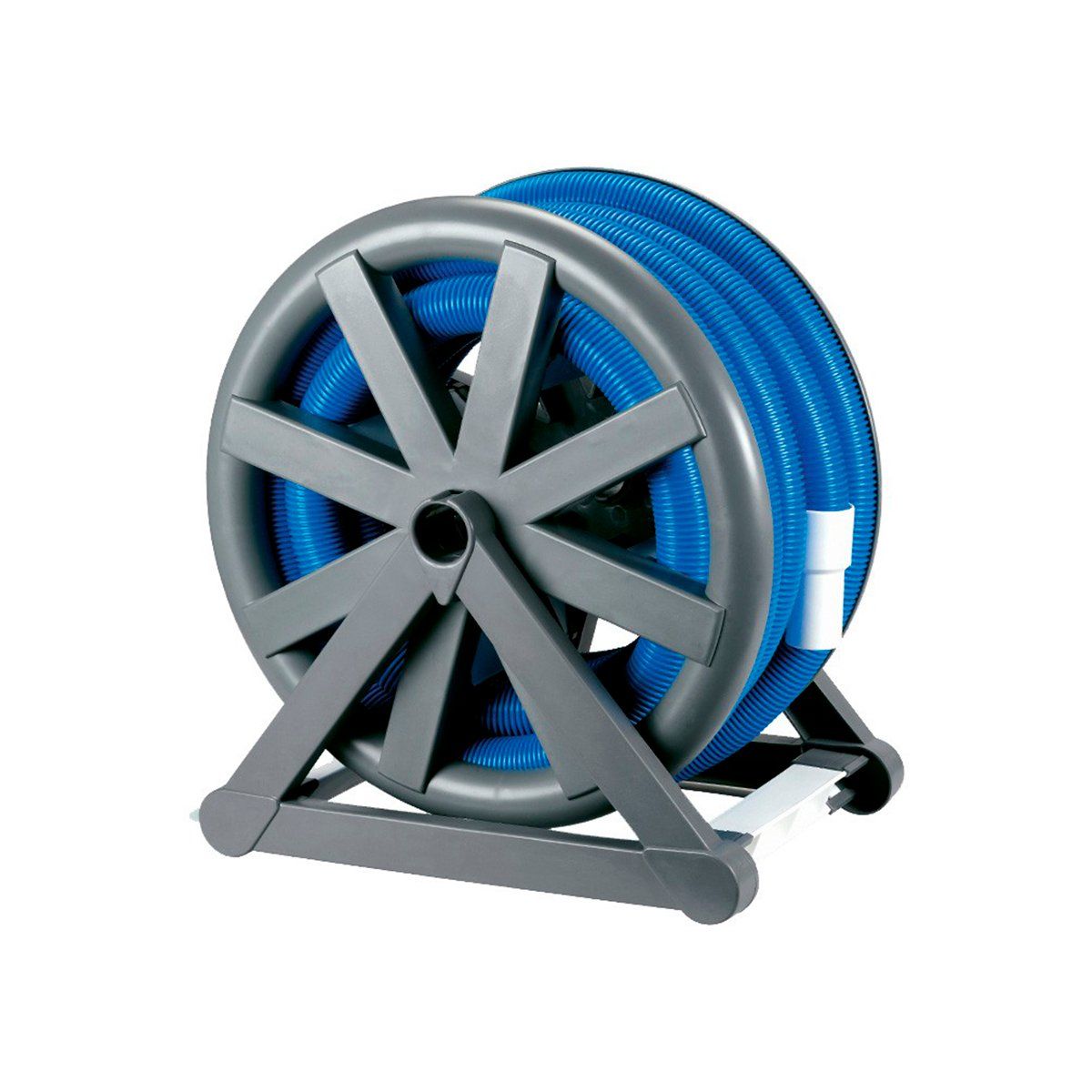 GENERICO - Carro porta manguera de piscina plástico 13mt Bighouse