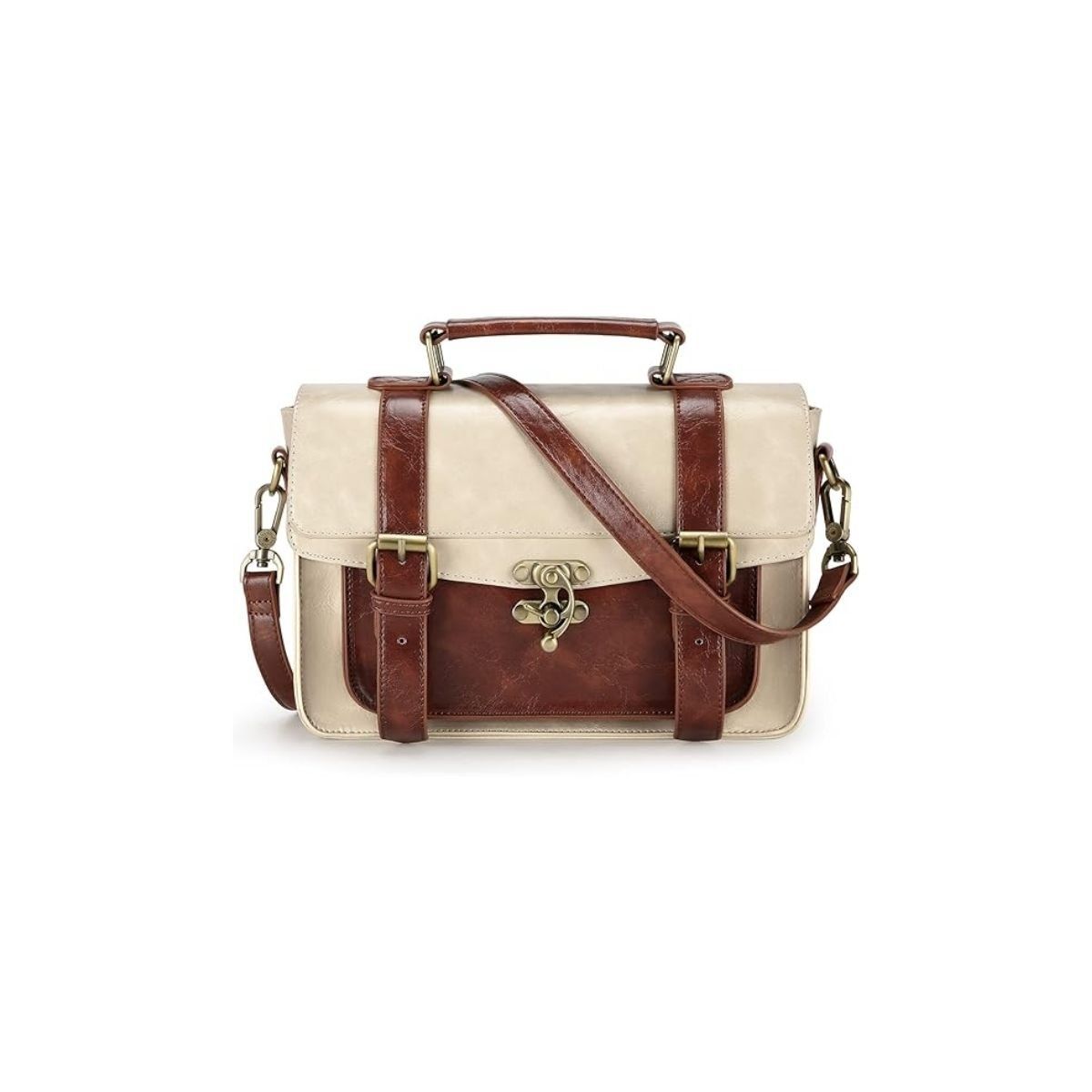 ECOSUSI - Ecosusi Maletín pequeño COFFEE - Beige