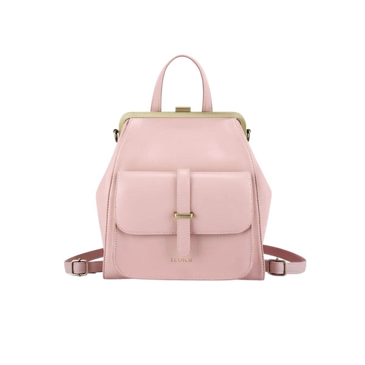 ECOSUSI - Ecosusi Mochila  Bolso Casual SHORTY - Rosado Millennial