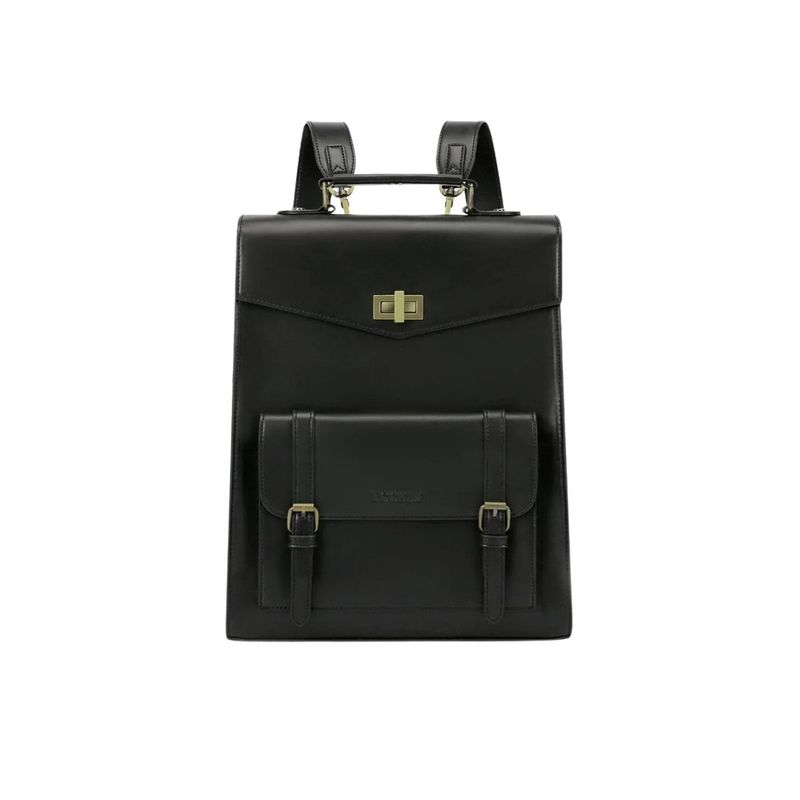 ECOSUSI - Ecosusi Mochila Vintage Daisy para Notebook 15.6 pulg- Negro