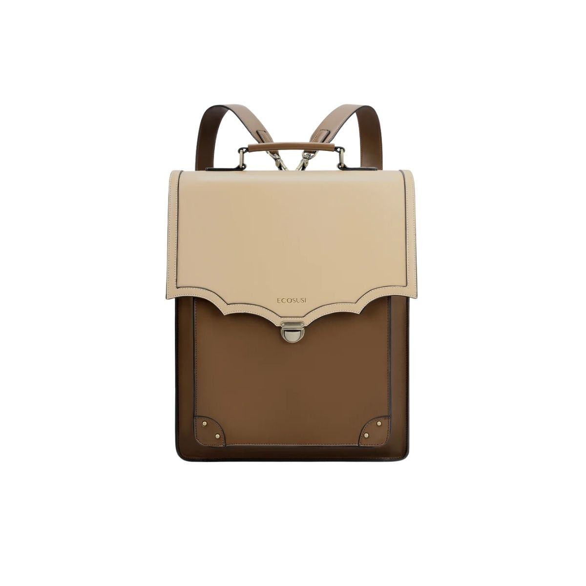 ECOSUSI - Ecosusi Mochila Vintage Aria para notebook 14” - Chocolate