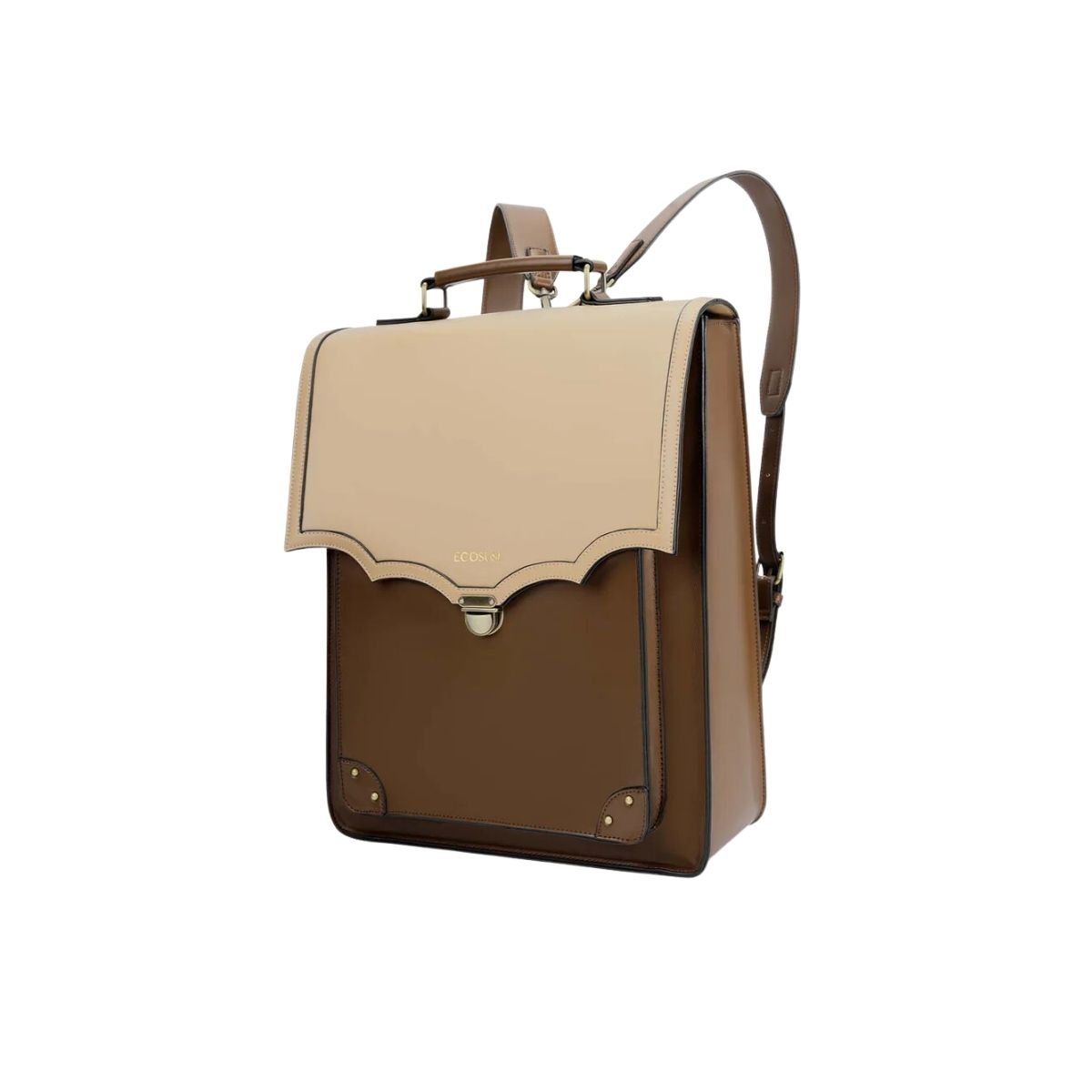 ECOSUSI - Ecosusi Mochila Vintage Aria para notebook 14” - Chocolate