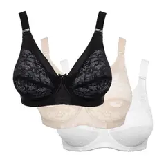 KAYSER - Pack 3x sosten encaje P350.531M