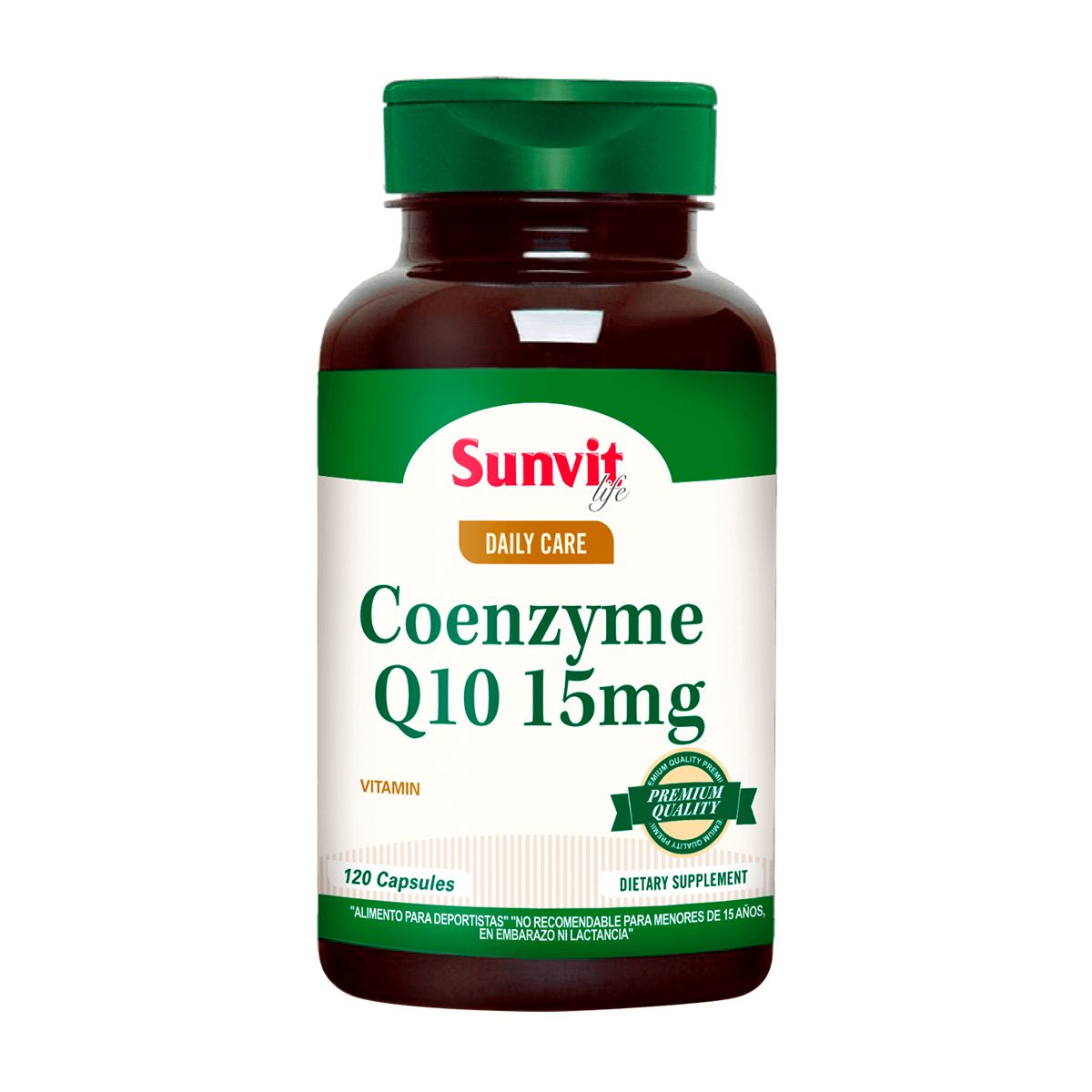 SUNVIT - Coenzyme Q10 15 mg (120 caps)