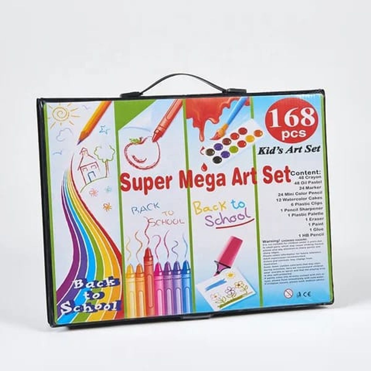 GENERICO - Set Lapices Para Niños , 168 Lápices ,para Pintar Y Colorear