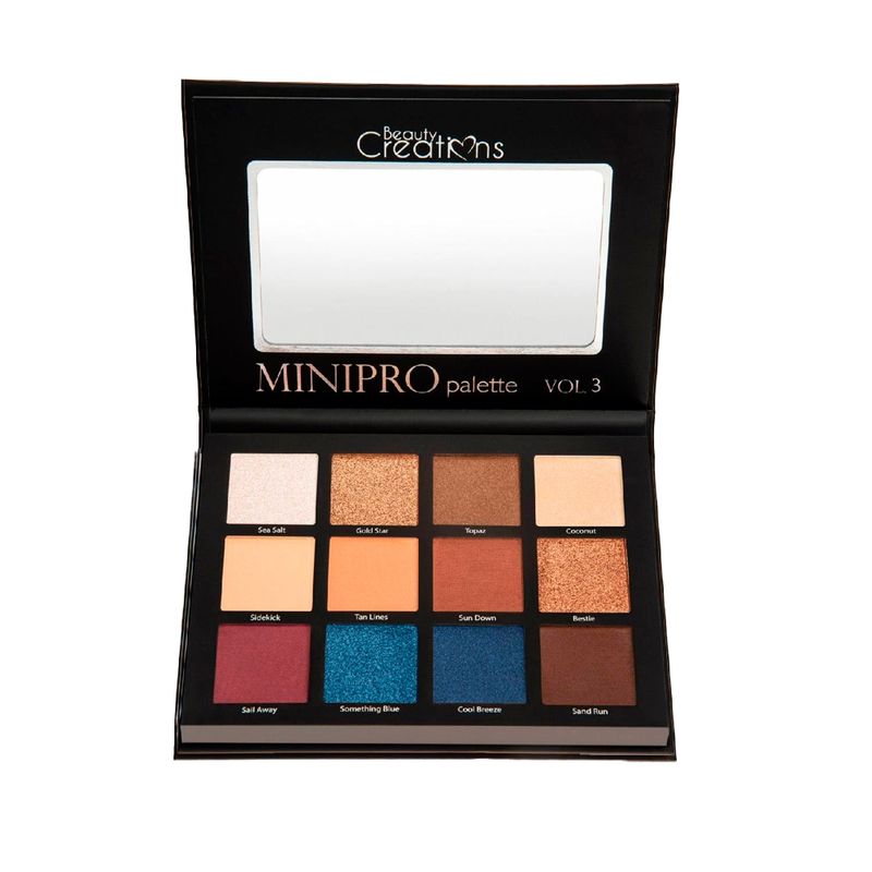BEAUTY CREATIONS - Paleta de Sombras Mini Pro Vol. 3 - beauty creations
