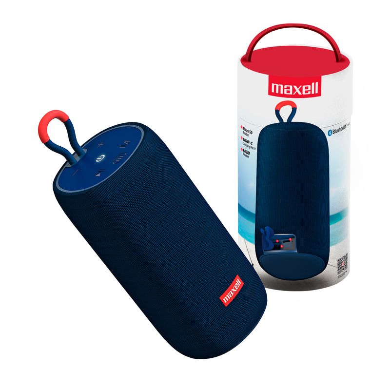 MAXELL - Parlante Portatil Maxell Distrikt Bluetooth 5.2 RMS 10W TWS