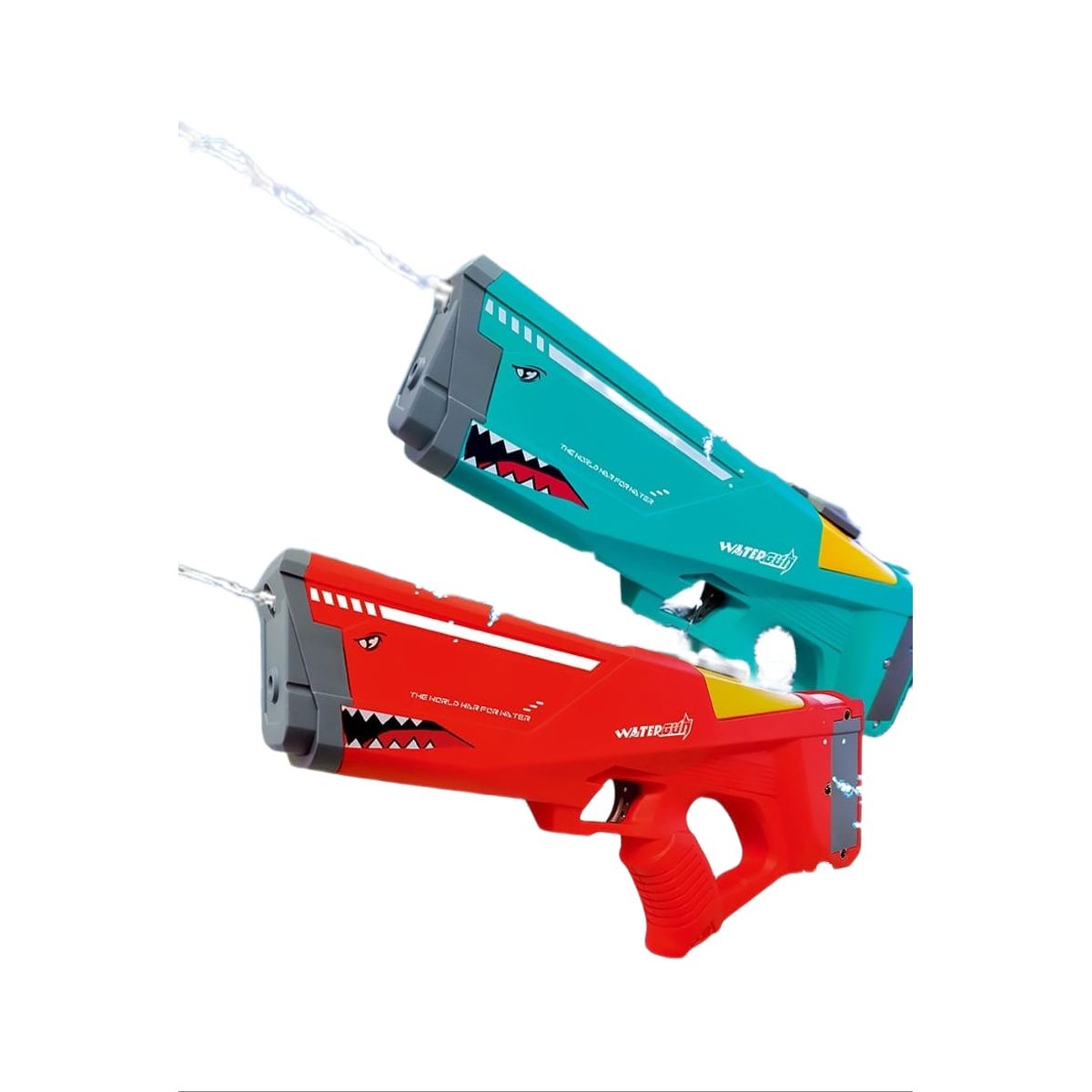 GENERICO - PISTOLA LANZA AGUA SHARK ELECTRICA AUTOMATICA RECARGABLE