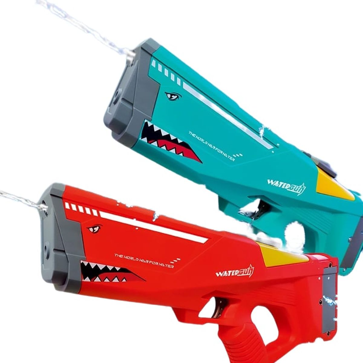 GENERICO - PISTOLA LANZA AGUA SHARK ELECTRICA AUTOMATICA RECARGABLE