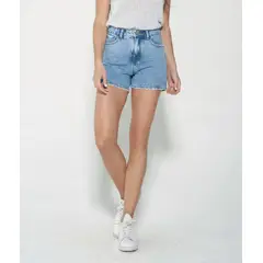 MOMCHIC - Short Olivia Azul Demin