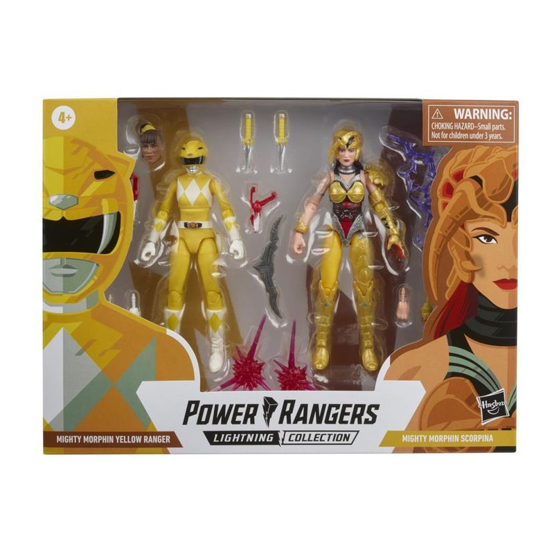 HASBRO - Power Rangers Mighty Morphin Yellow Ranger  Scorpina