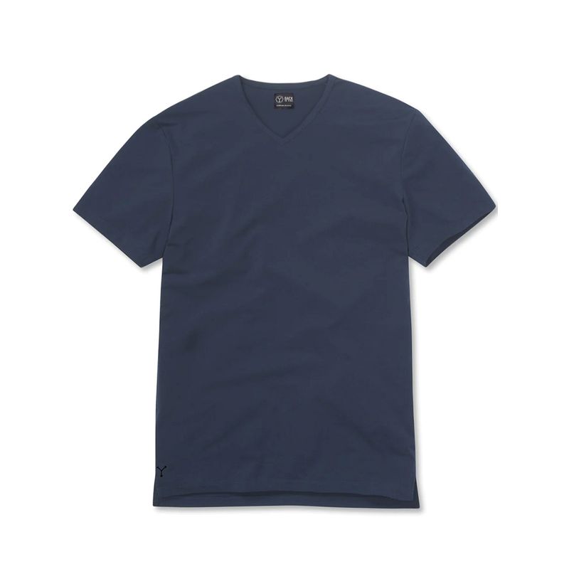 BACK IN TIME - Polera de Bambú Clásica Ultra Suave Back In Time Cuello en V