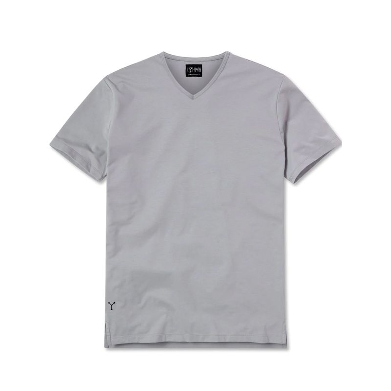 BACK IN TIME - Polera de Bambú Clásica Ultra Suave Back In Time Cuello en V