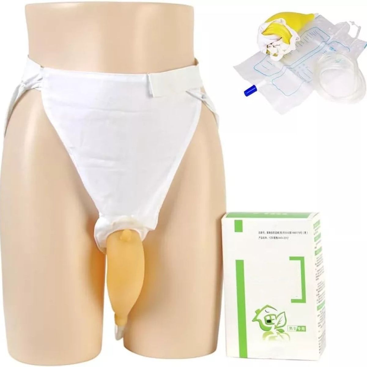 KUANGYE - Colector Orina Masculino Premium Descanse Más Y Ahorre