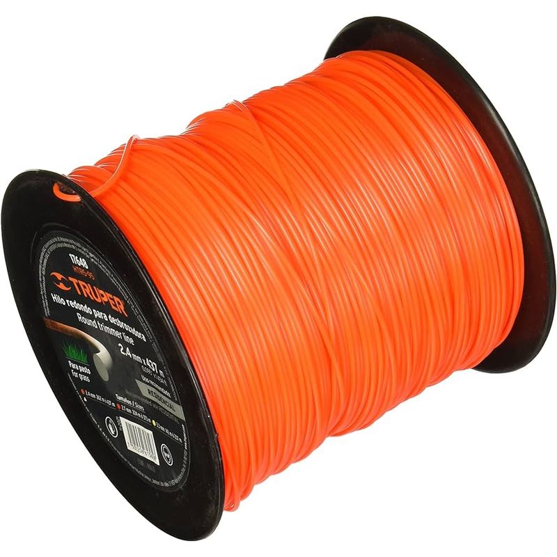 TRUPER - Nylon para desbrozadora 2,4mm - 437 metros