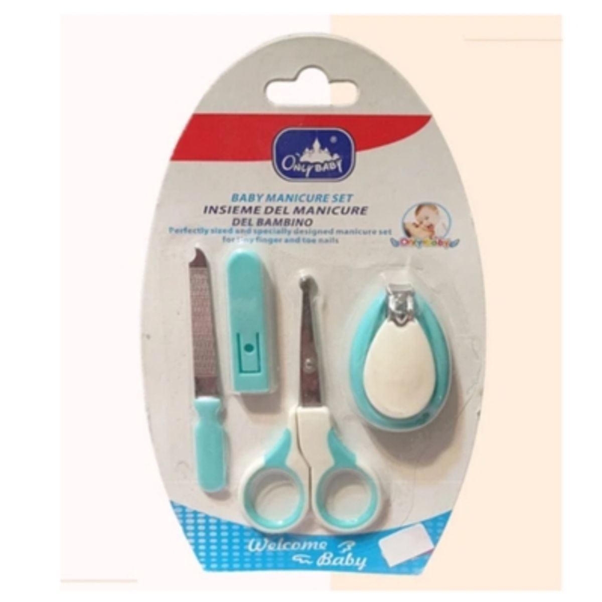 TEDMIMAK - Set 3 piezas de Manicura para Bebés Tedmimak