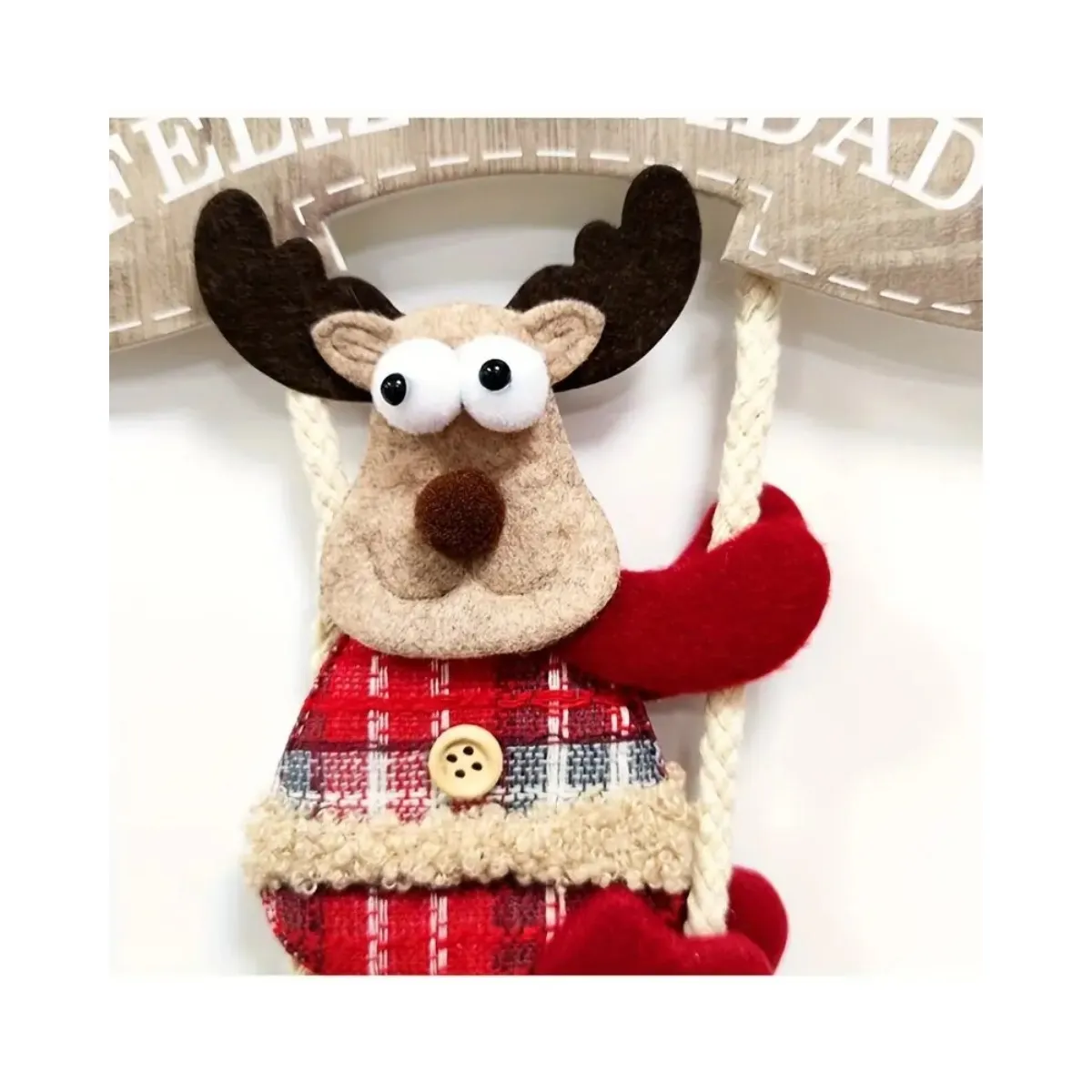 GENERICO - Adorno doble personajes en forma de colgantes 6 unidades