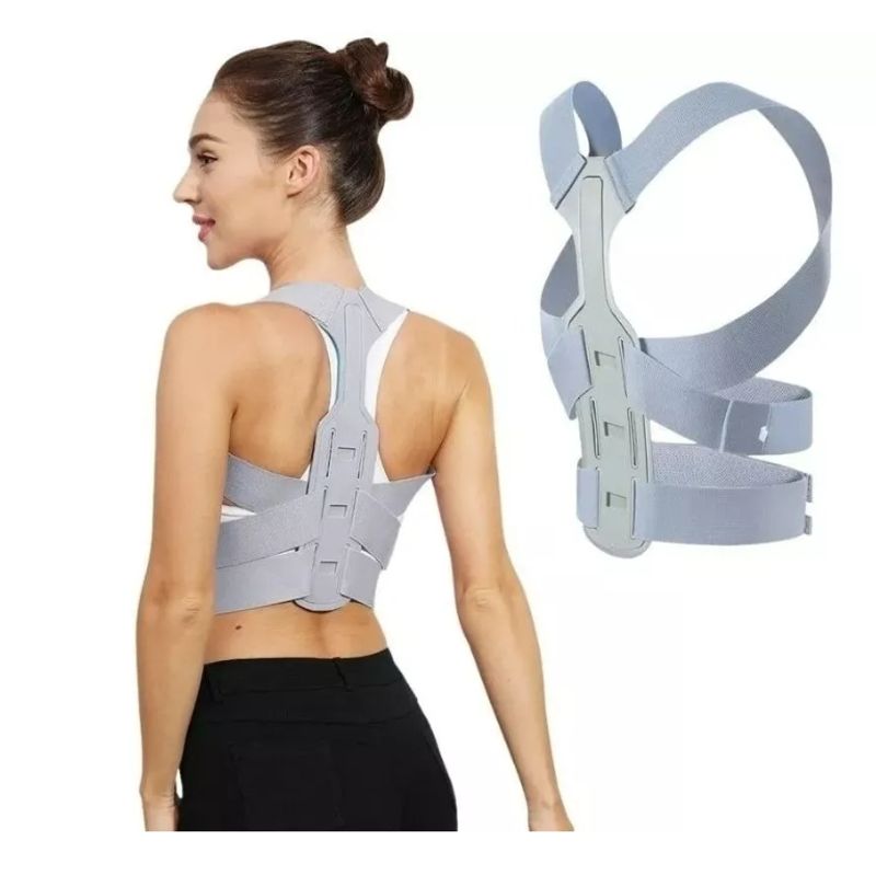GENERICO - Faja Corrector Postura Soporte Espalda Lumbar Clavicula