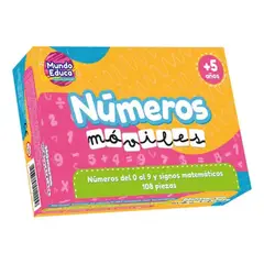 ADETEC - Set Fichas De Números Móviles 108 Piezas 1221