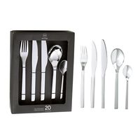 Set Cuchilleria 20 Piezas Acero Inoxidable CUC05
