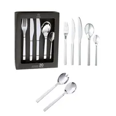 ARTHOME - Set Cuchilleria 22 Piezas Acero Inoxidable CUC06