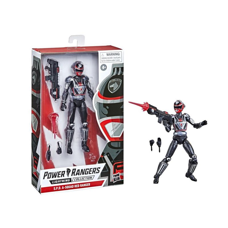 HASBRO - Power Rangers Lightning collecction SPD A-Squad Red Ranger