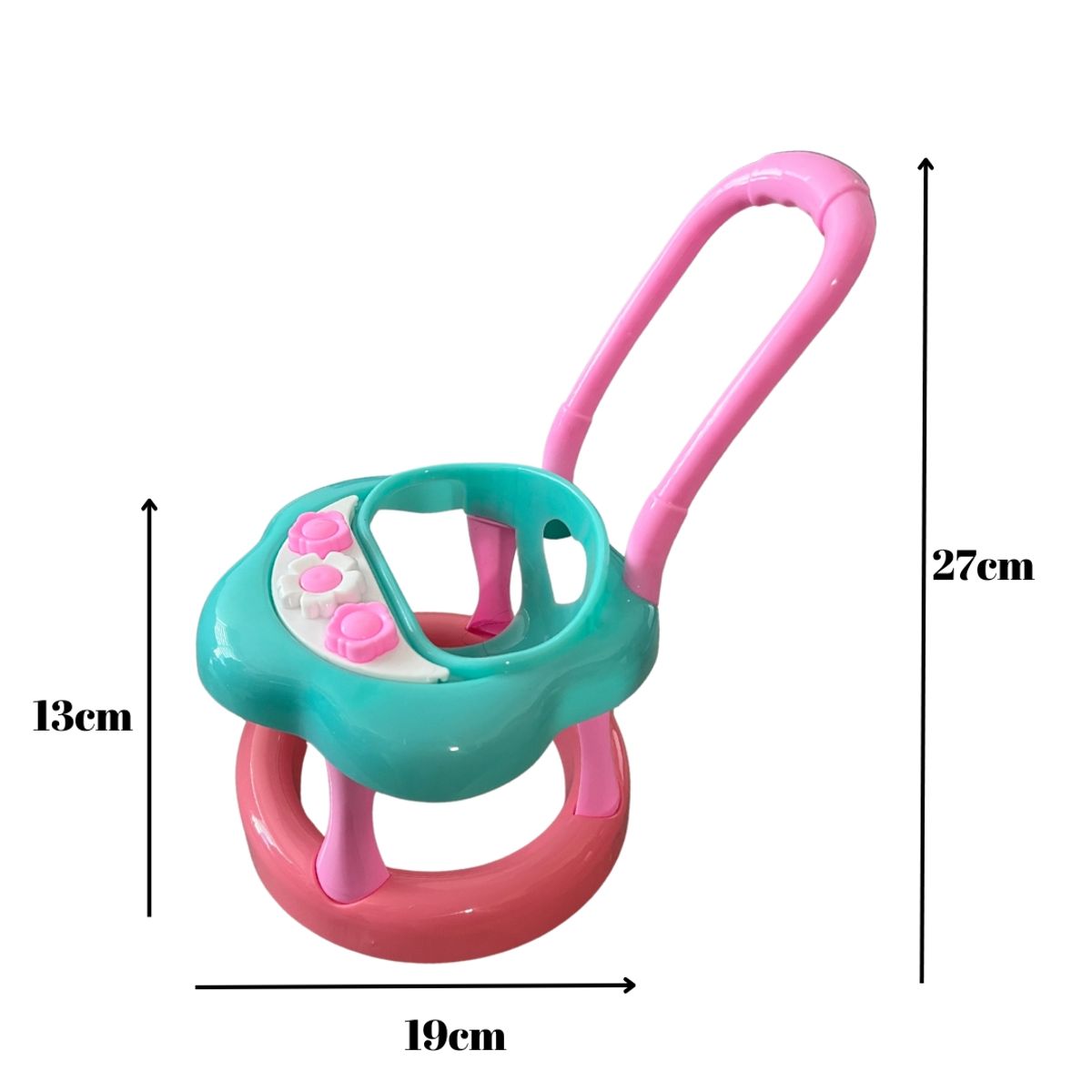 GENERICO - Muñeca con corre pasillo con luz y sonido