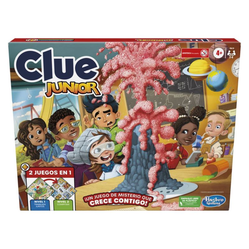 HASBRO - Clue Junior - Juego de Mesa - En Español - Hasbro