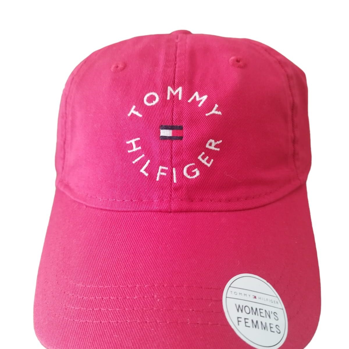 TOMMY HILFIGER - Gorra Jockey de Mujer Tommy Hilfiger Roja Womens Femmes